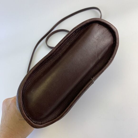 Brighton Dark Brown Crossbody Bag with Silver Detailing - Picture 4 of 15